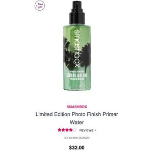 Limited edition Smashbox primer water
